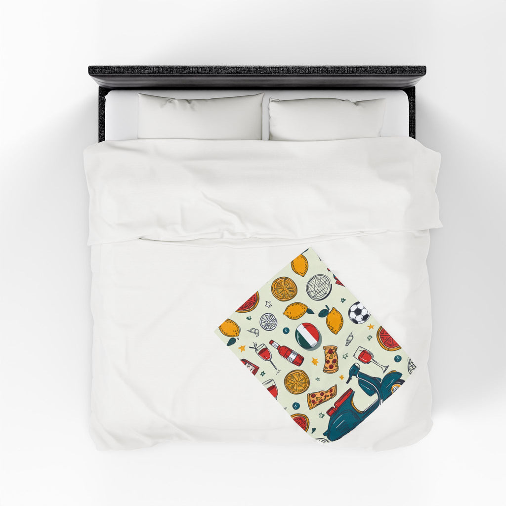 Italian Vibes: Dolce Vita Illustrated, Cultural Mosaic Pattern   |   Custom Orders Accepted