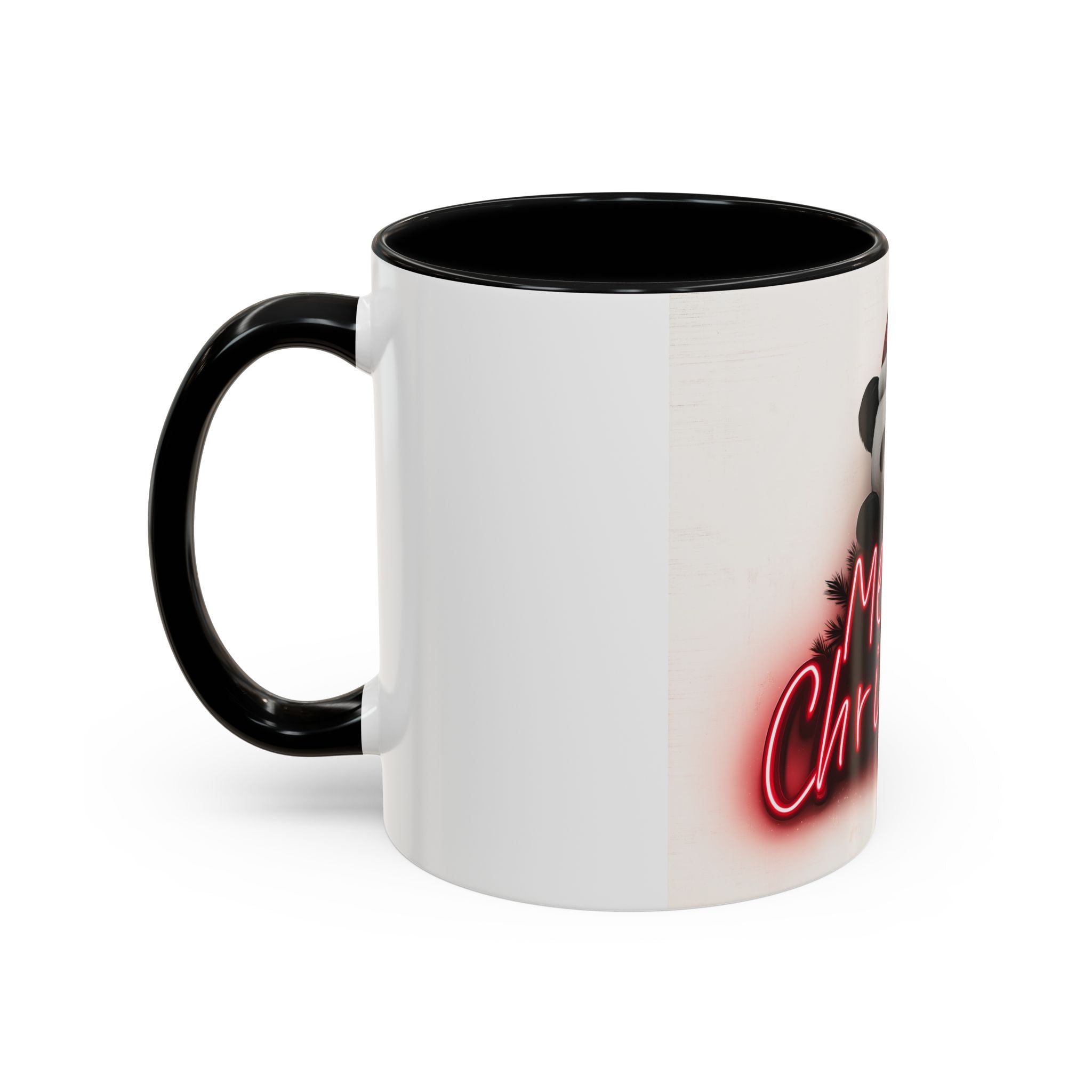 Merry Christmas Panda Mug, Fun Holiday Coffee Cup, Cute Gift for Animal Lovers, Festive Drinkware, Christmas Decorations