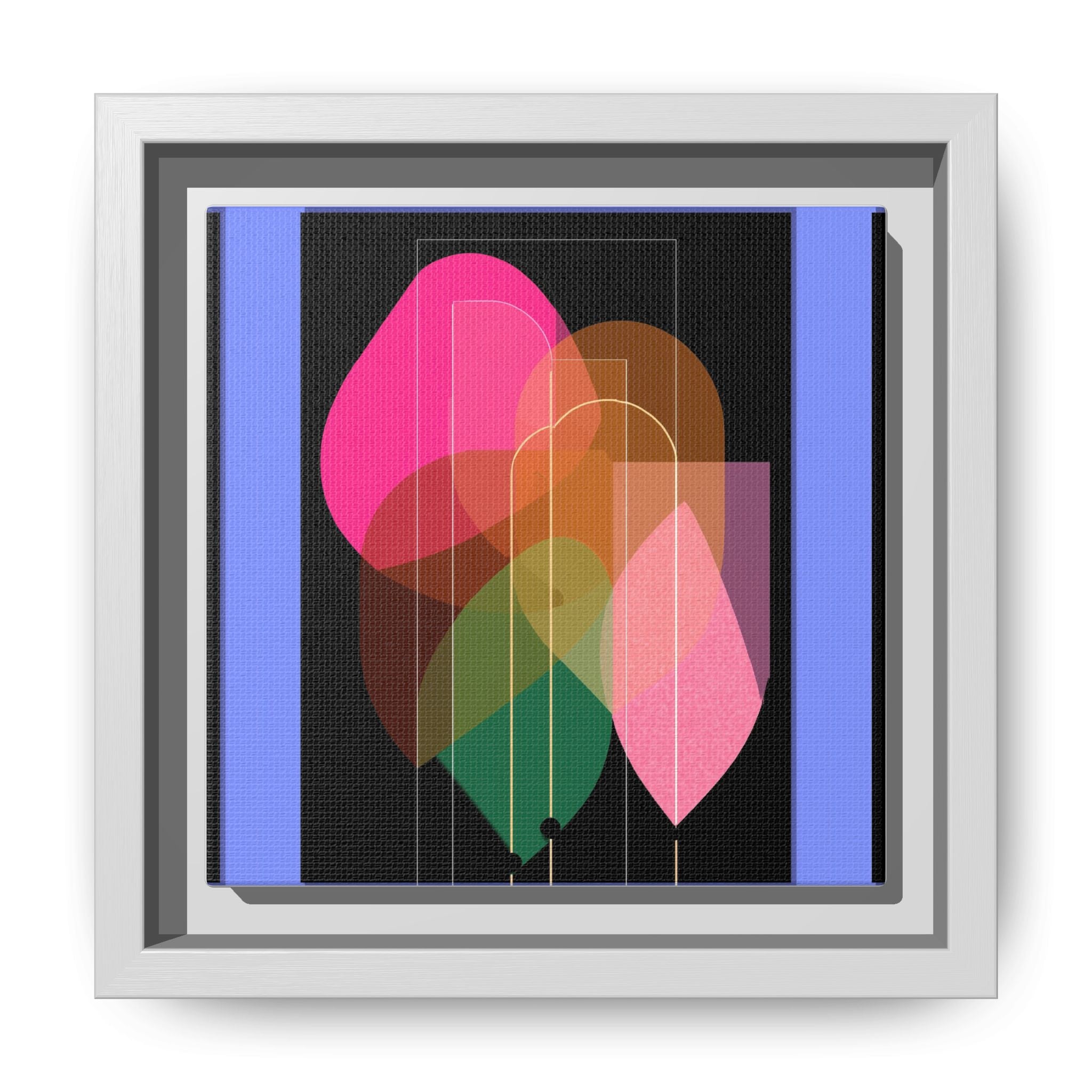 Organic Geometry: Abstract Shape Symphony, Minimalist Color Layers, Contemporary Graphic Design   |   Custom Orders Accepted