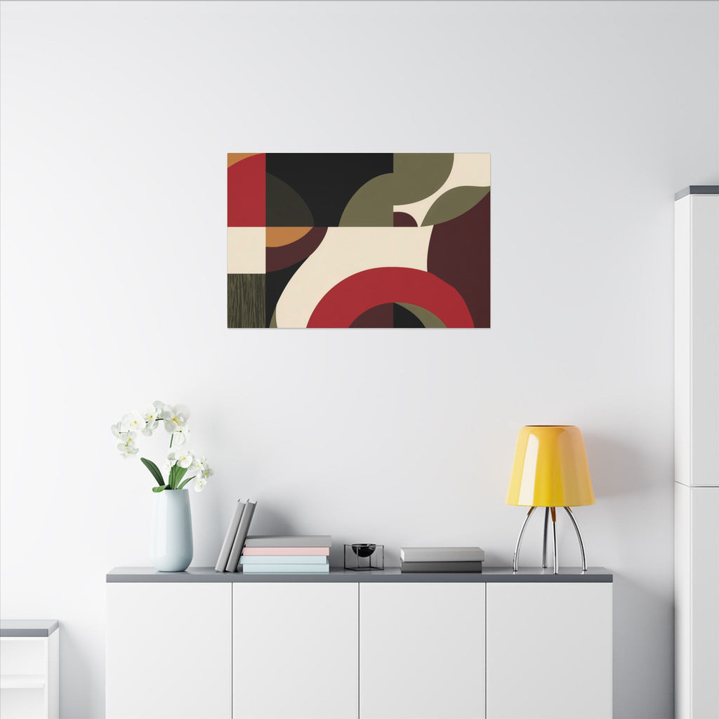 Geometric Convergence: Modernist Abstraction, Constructivist Rhythm, Dynamic Structural Composition   |   Custom Orders Accepted