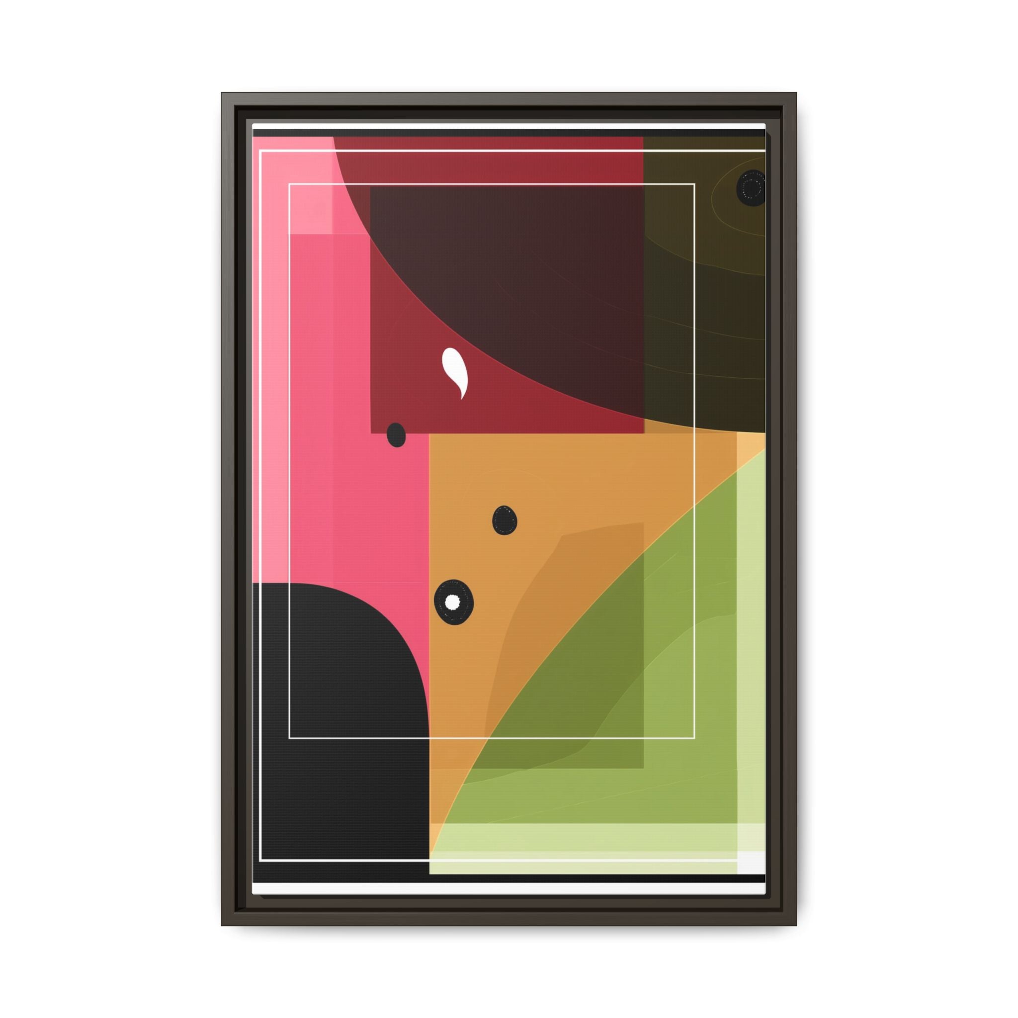 Geometric Convergence: Abstract Modernist Composition, Constructivist Color Blocking, Layered Geometric Design   |   Custom Orders Accepted