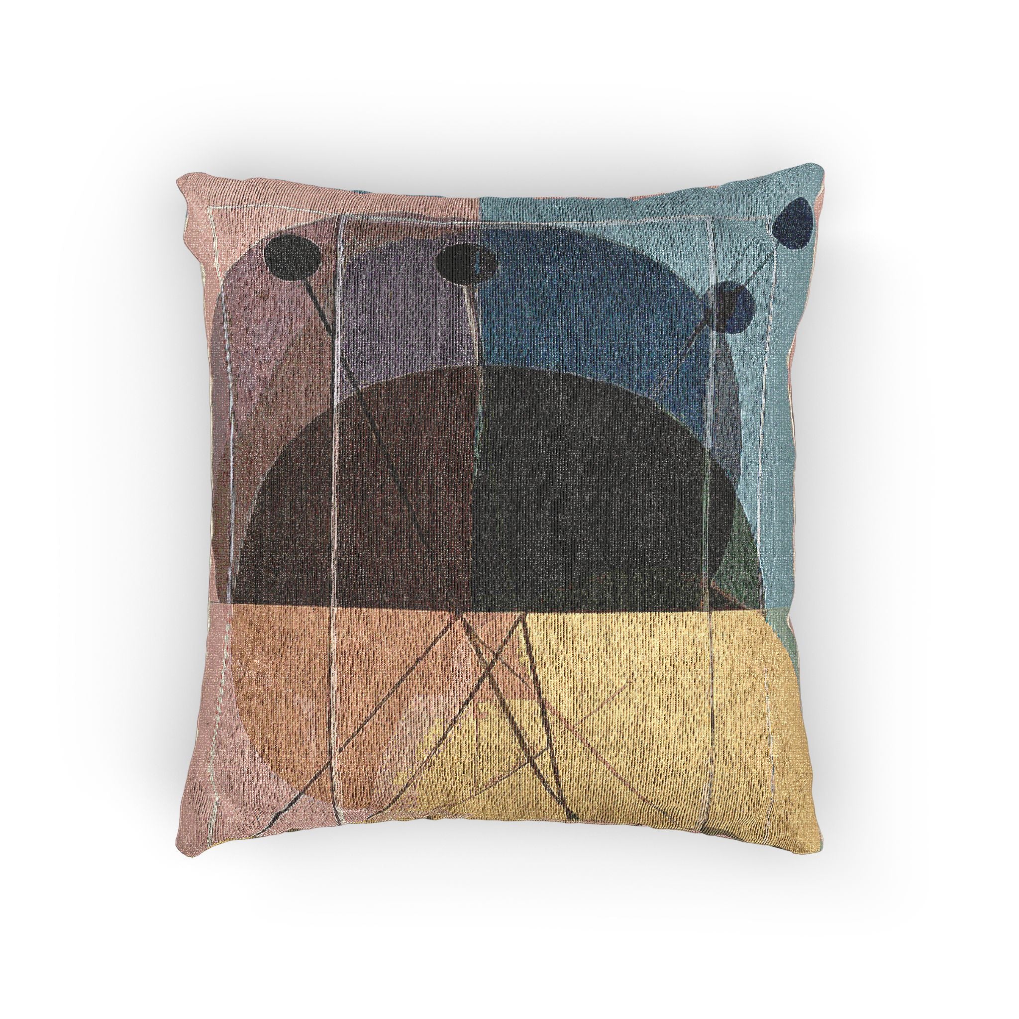 Prismatic Intersections: Geometric Pastel Abstraction, Mid-Century Modern Design   |    Custom Orders Available