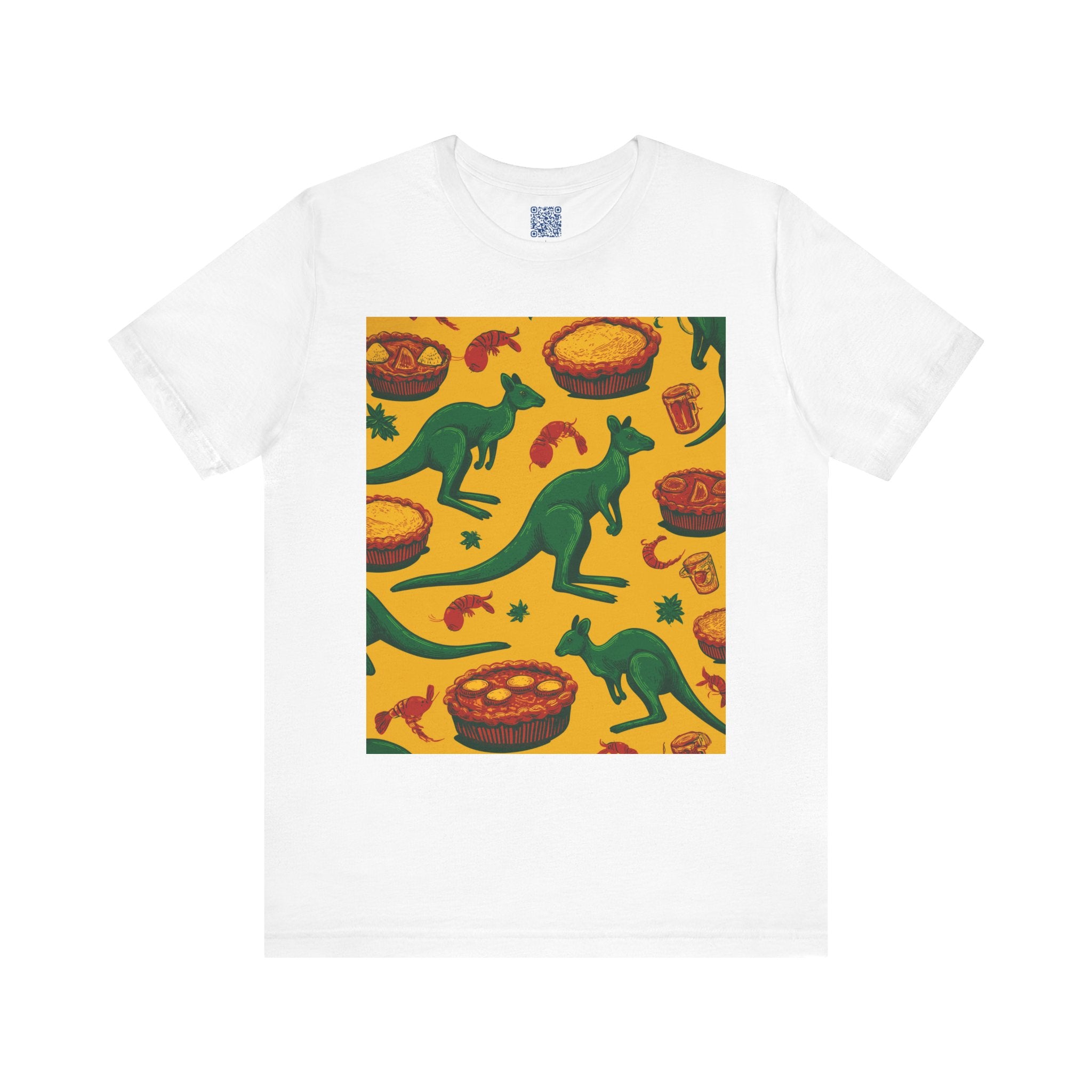 Australian Kangaroo Tee, Unisex Comfort T-Shirt, Casual Wear, Animal Lover Gift, Unique Graphic Tee, Summer Apparel, Travel Shirt