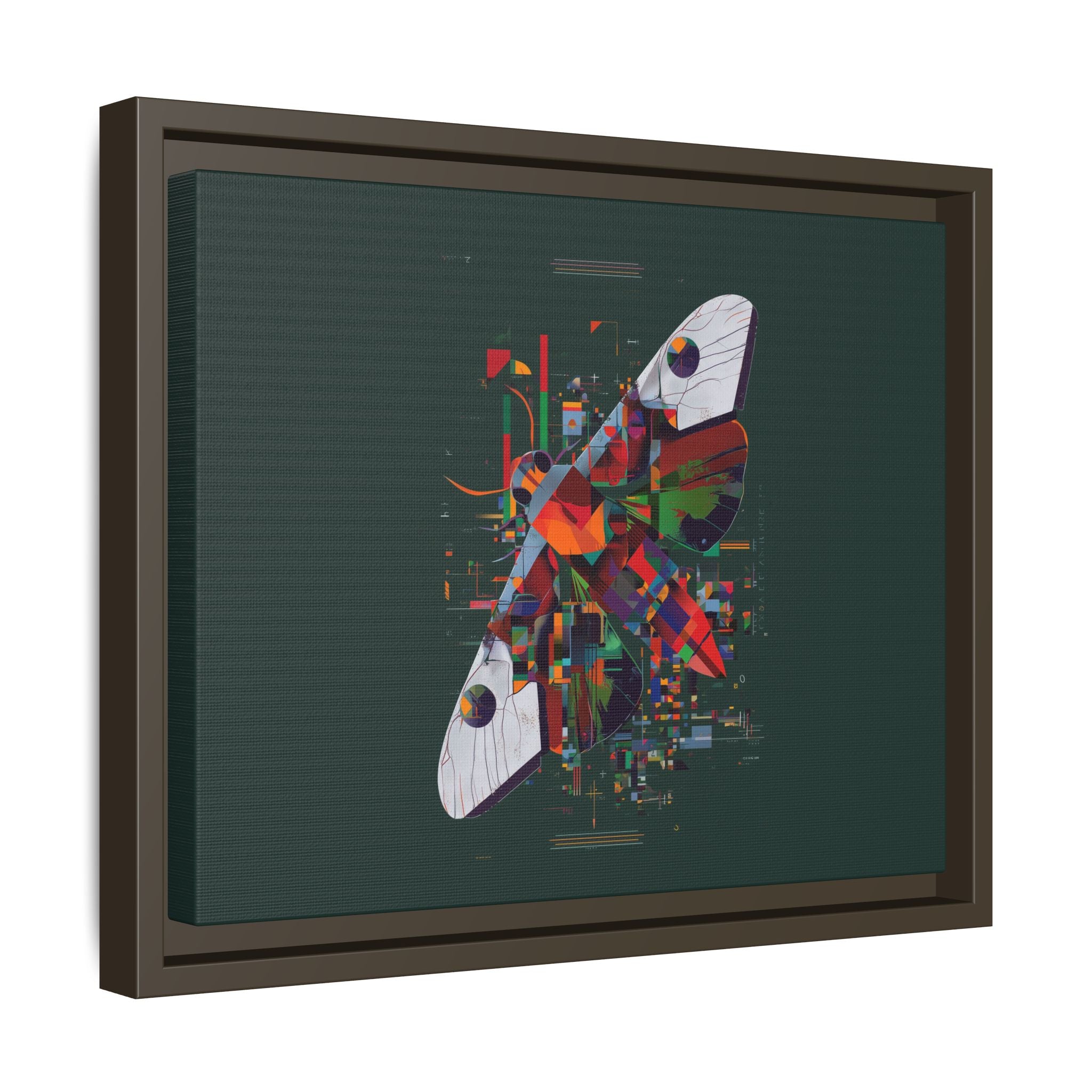 Butterfly Deconstruction: Geometric Digital Art, Pixelated Abstract Butterfly Wings   |    Custom Orders Available