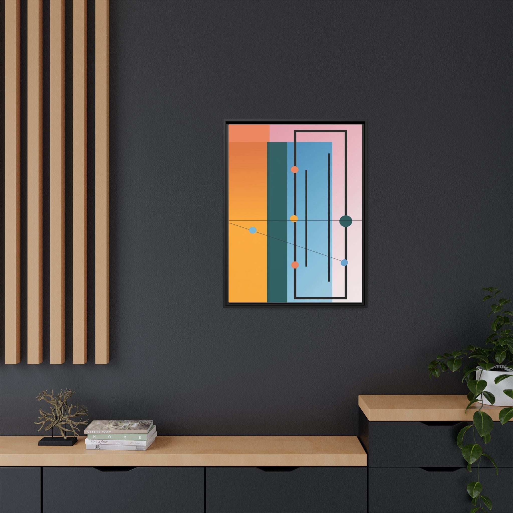 Geometric Harmony: Constructivist Color Planes, Modernist Composition, Abstract Spatial Rhythm   |   Custom Orders Accepted