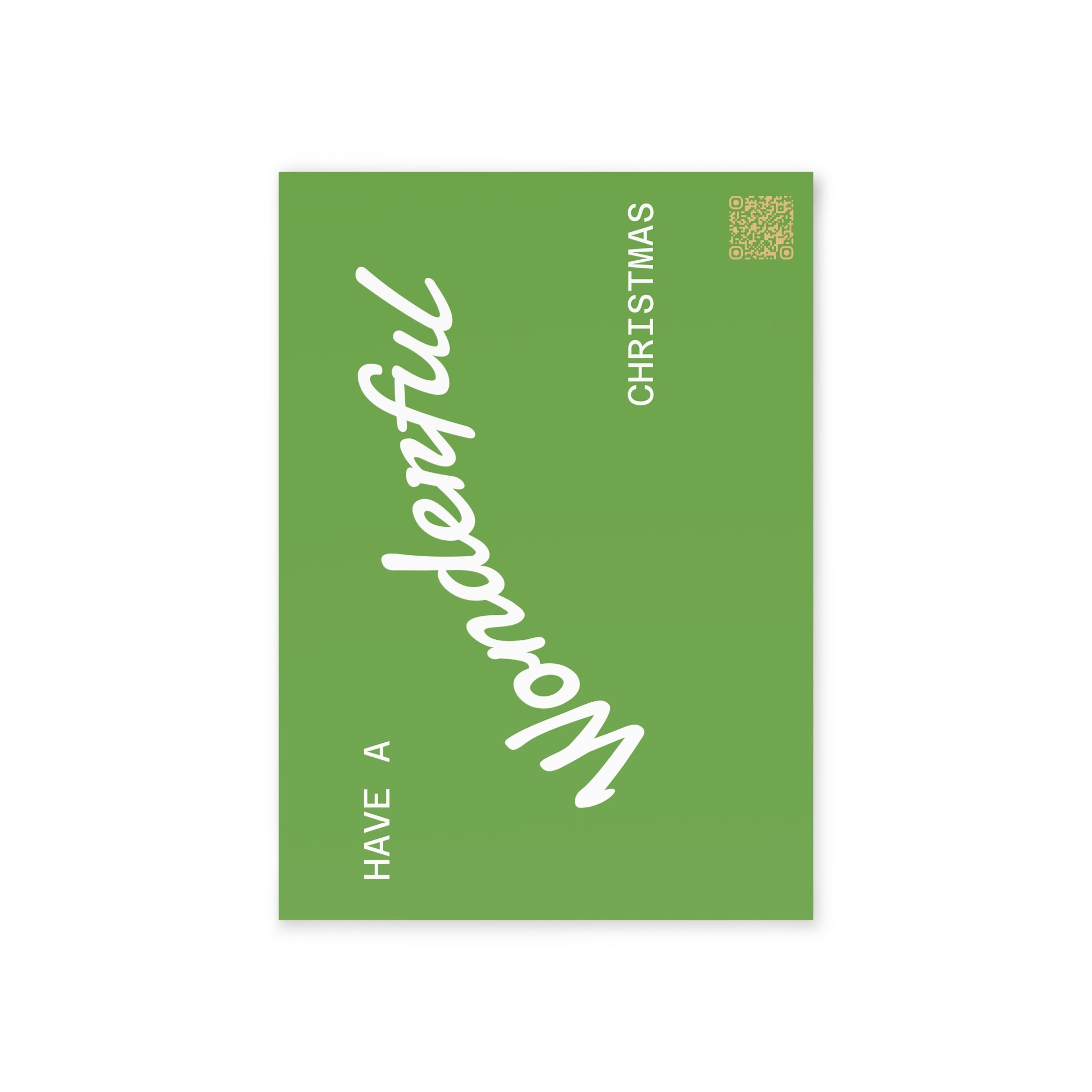 Two-Sided Holiday Cards with Classy Present Design, Perfect for Christmas Greetings, Festive Seasonal Wishes, Unique Christmas Gift