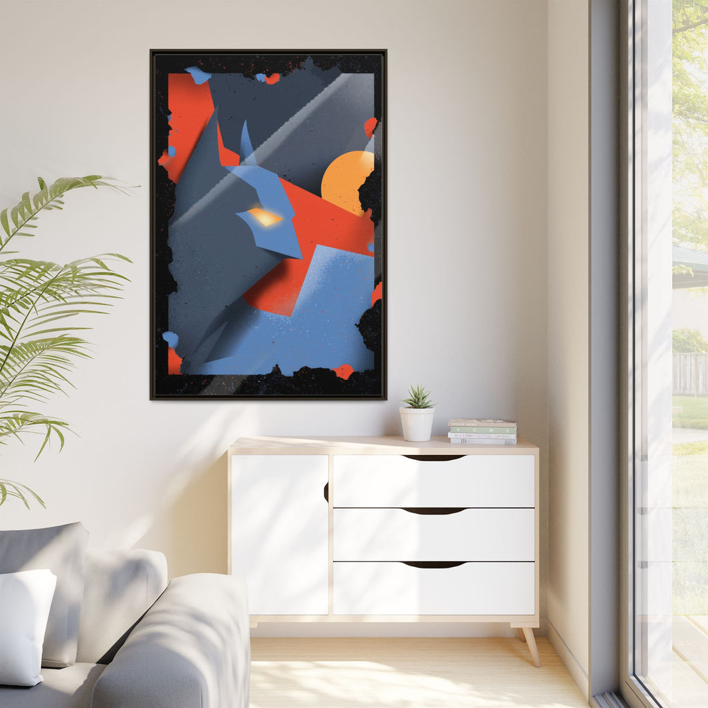 Geometric Gotham: Digital Abstract Geometry, Intersecting Shapes, Modern Pixel Art   |   Custom Orders Accepted