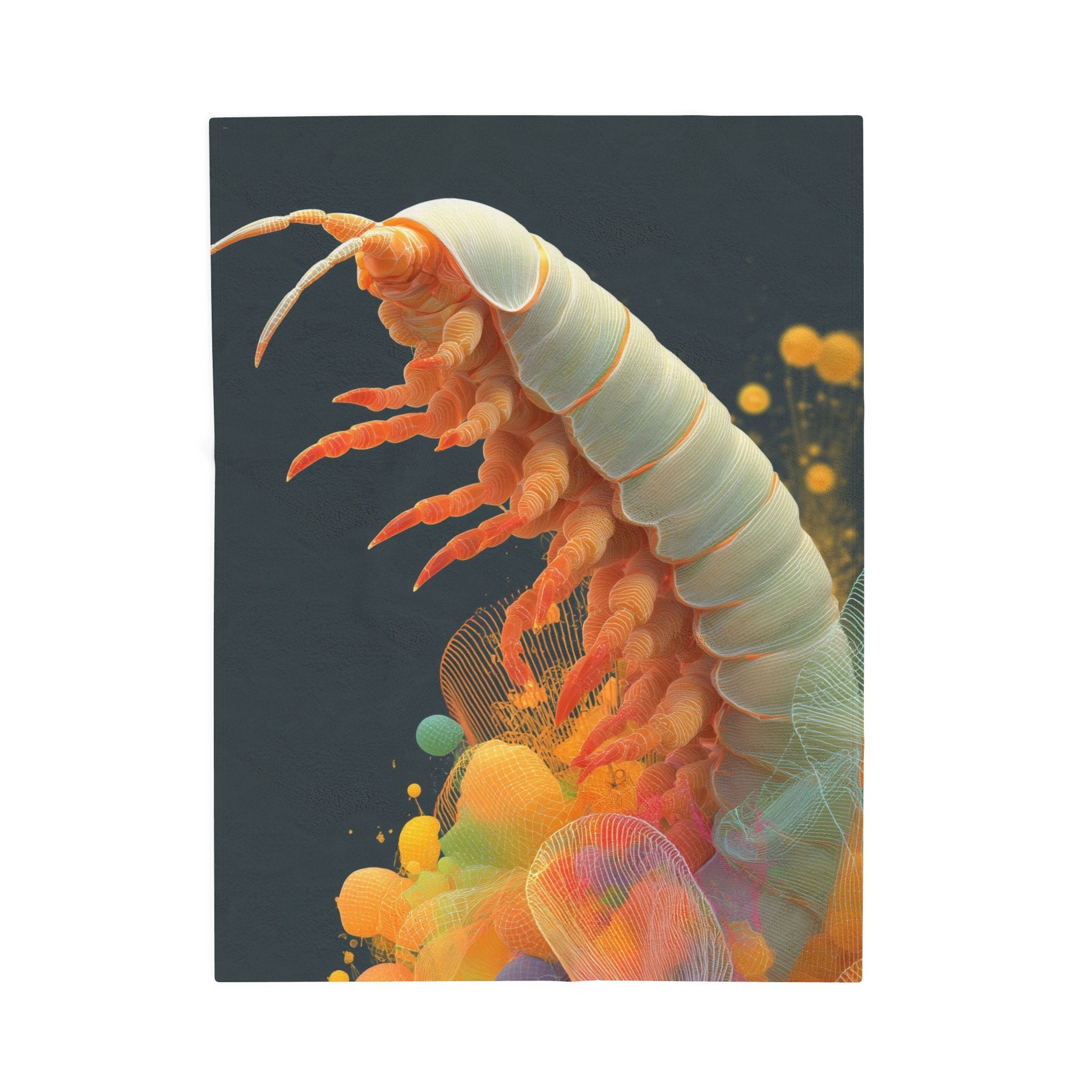 Bioluminescent Larvae: Digital Surrealism, Organic Abstraction   |    Custom Orders Available