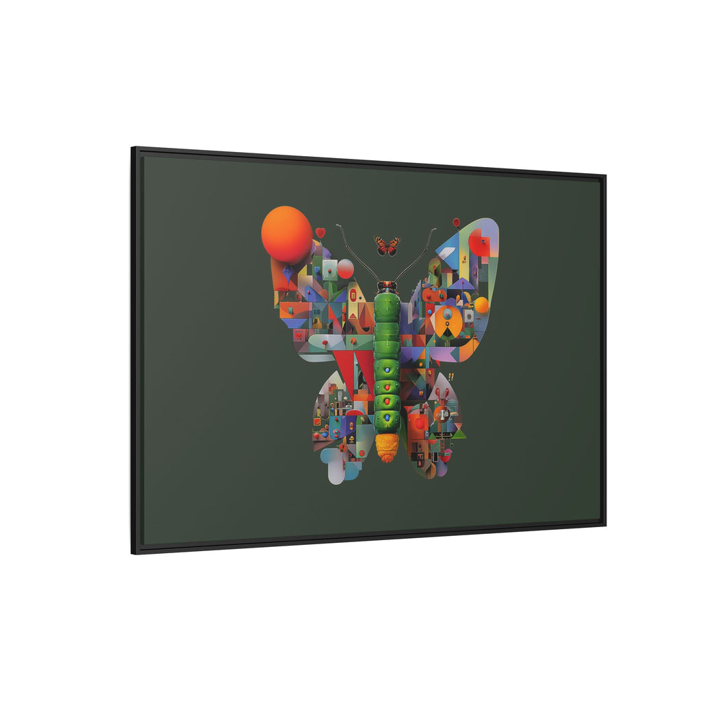 Furnie: Geometric Butterfly Mosaic, Digital Art Landscape   |    Custom Orders Available