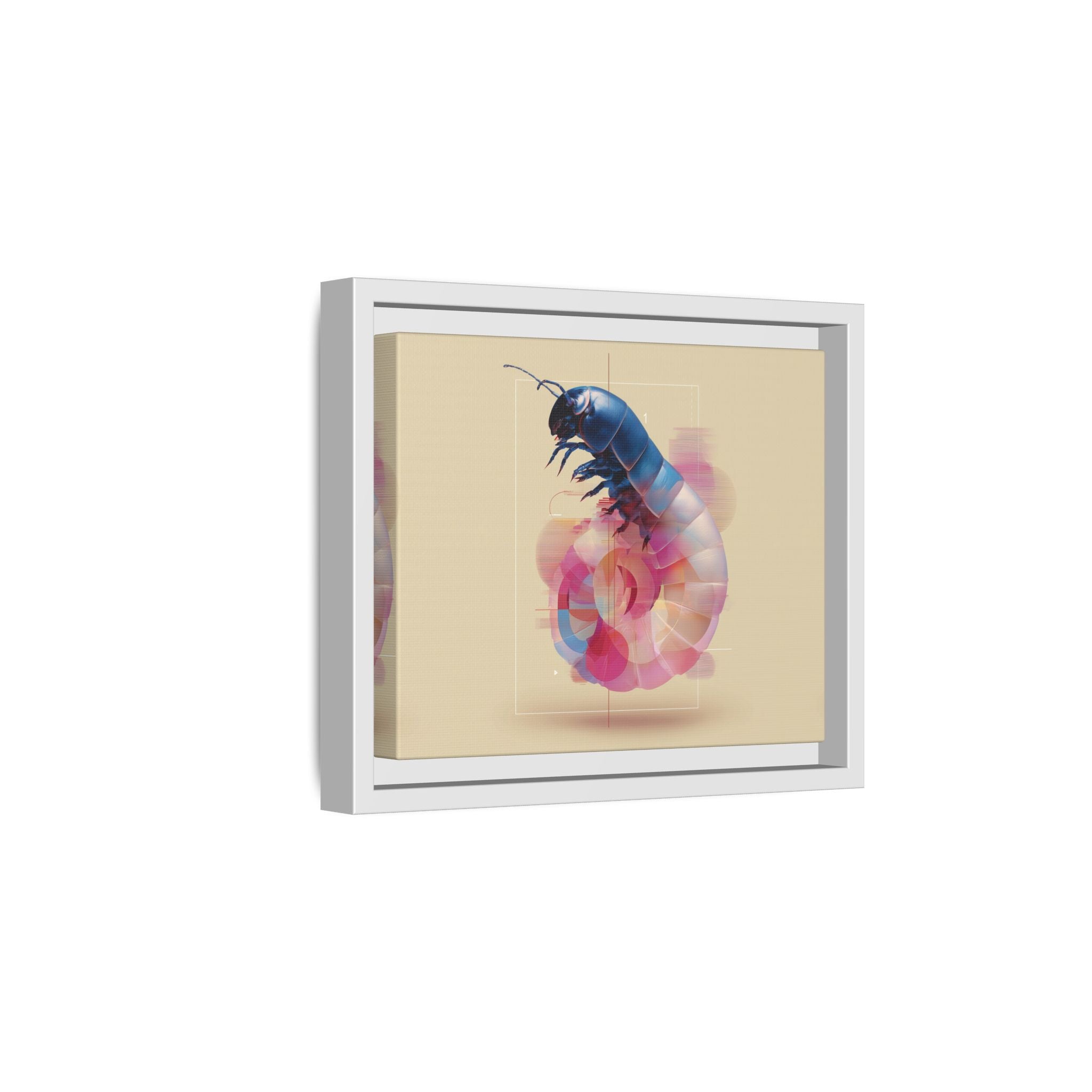 Exoskeleton Cipher: Digital Insect Rendering, Geometric Glitch Art   |    Custom Orders Available