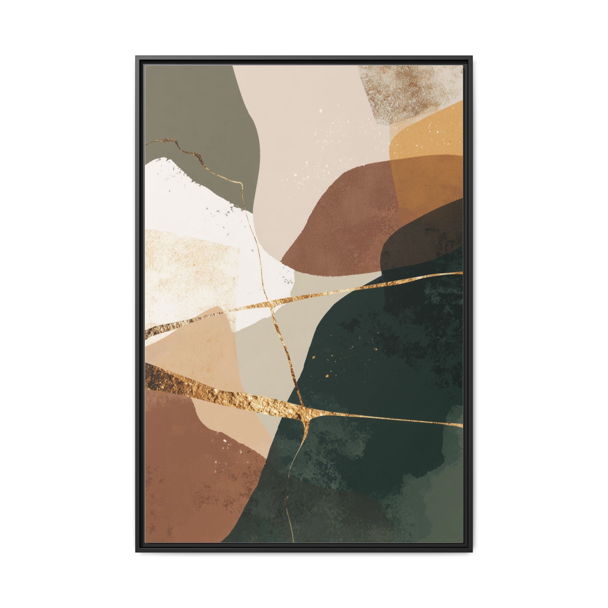 Geological Whispers: Organic Abstractions, Metallic Landscapes, Contemporary Minimalist Design   |   Custom Orders Accepted