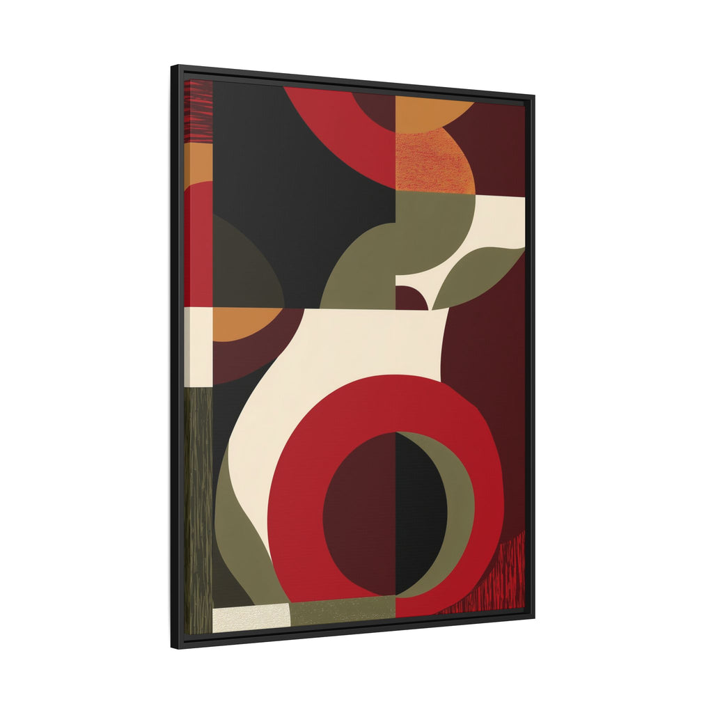 Geometric Intersections: Mid-Century Modern Design, Abstract Architectural Composition, Rhythmic Curved Forms   |   Custom Orders Accepted