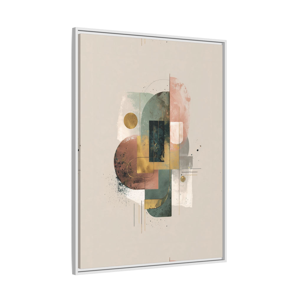 Organic Geometries: Fragmented Forms, Digital Abstract Composition, Layered Minimalist Art   |   Custom Orders Accepted