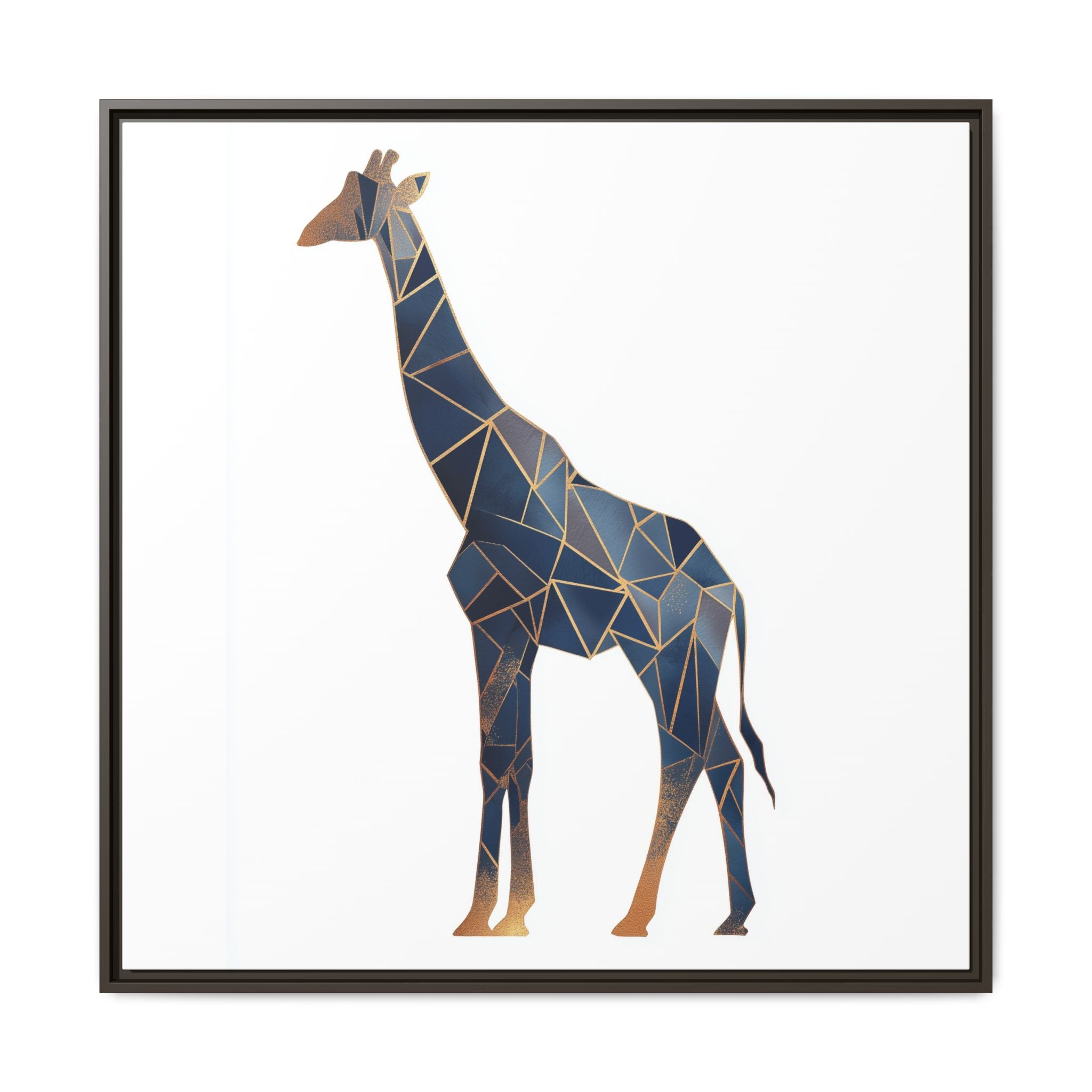 Geometric Giraffe: Modern Wildlife Art, Angular Minimalist Design   |  Personalized & Custom Orders Available
