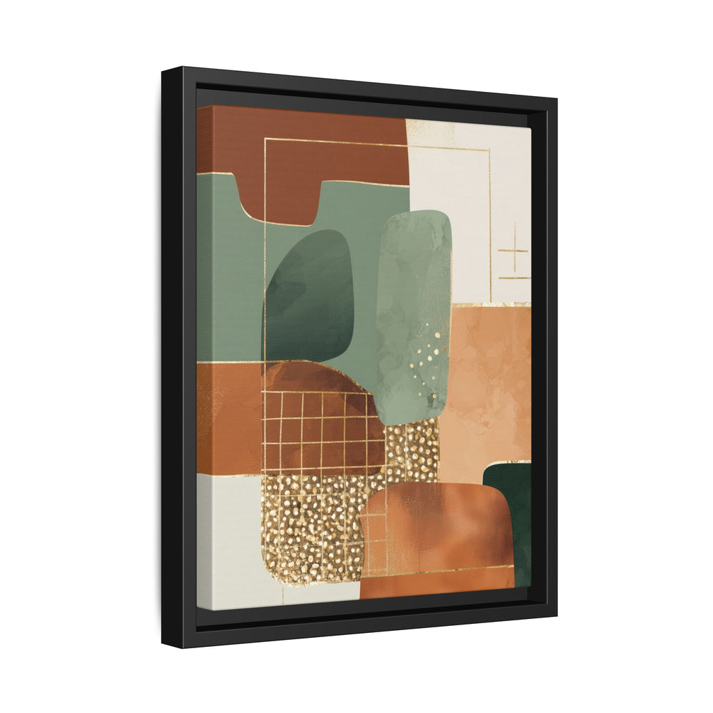 Geometric Harmony: Abstract Minimalist Art, Mid-Century Modern Design, Organic Shapes Composition   |   Custom Orders Accepted