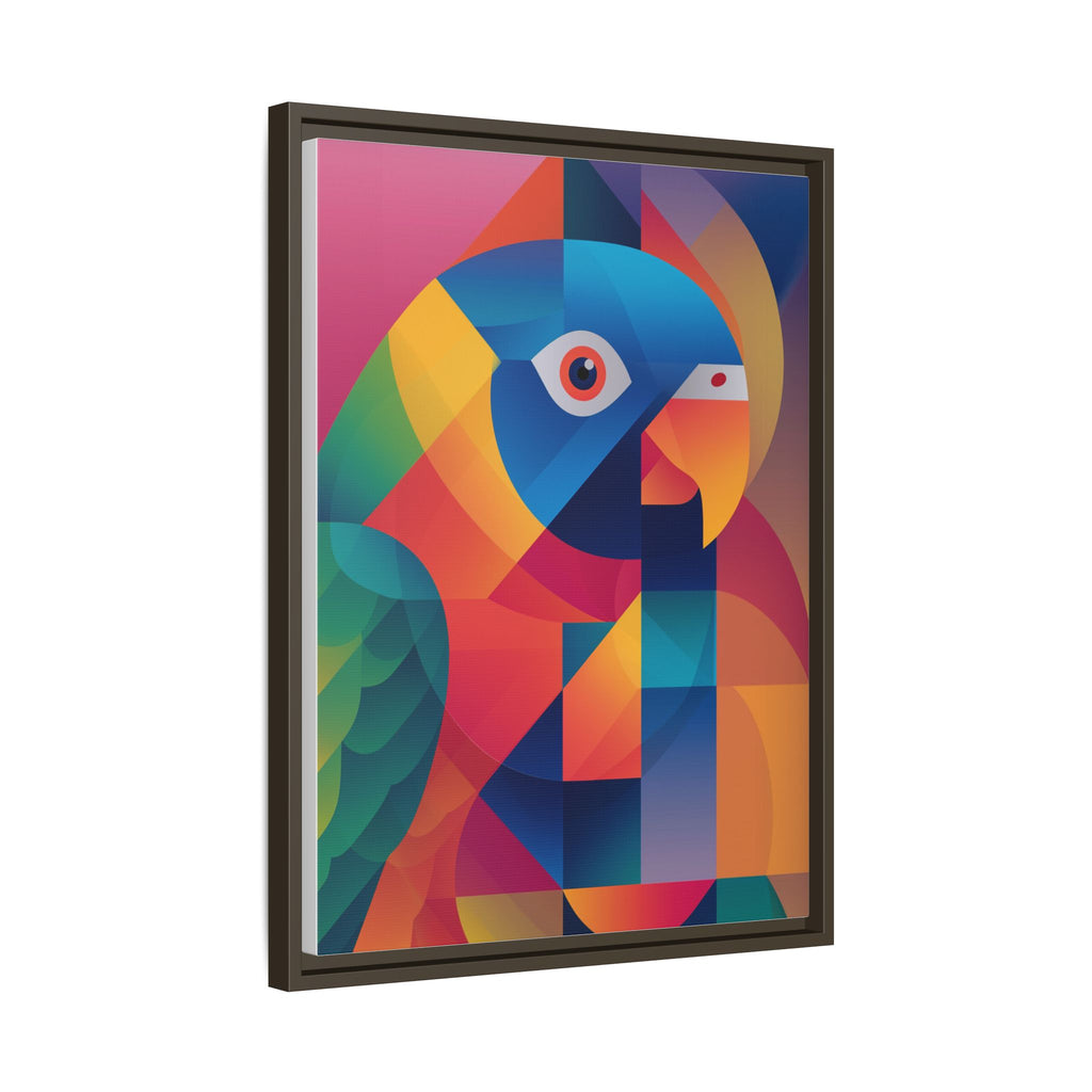 Prismatic Parrot: Cubist Deconstruction, Geometric Color Explosion   |  Personalized & Custom Orders Available