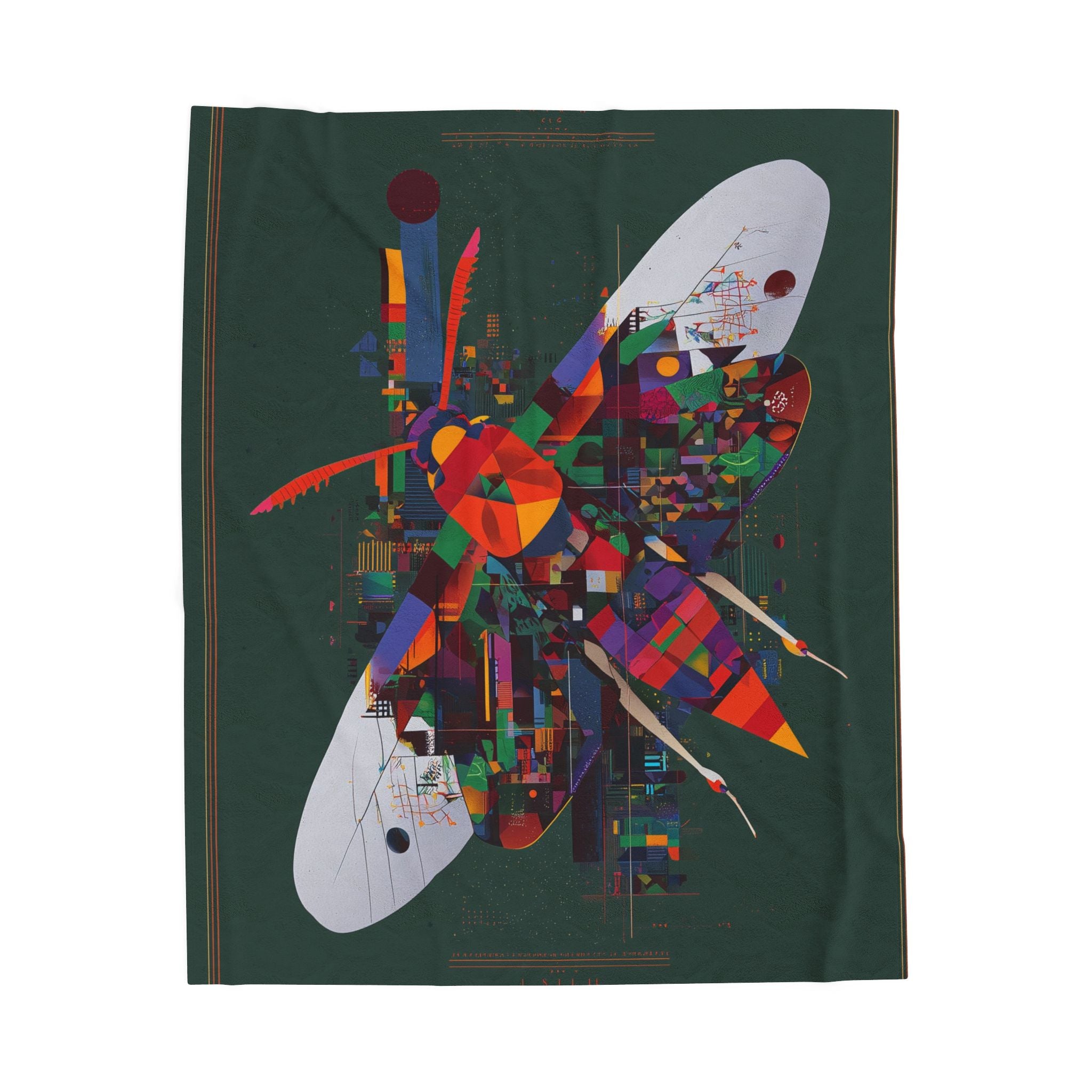 Geometric Metamorphosis: Urban Butterfly Landscape, Digital Architectural Abstraction   |    Custom Orders Available