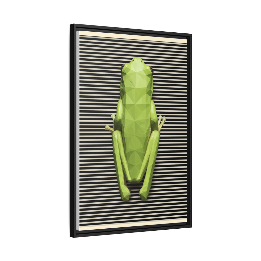 Geometric Amphibian: Low-Poly Frog Design, Digital Art Minimalism   |  Personalized & Custom Orders Available