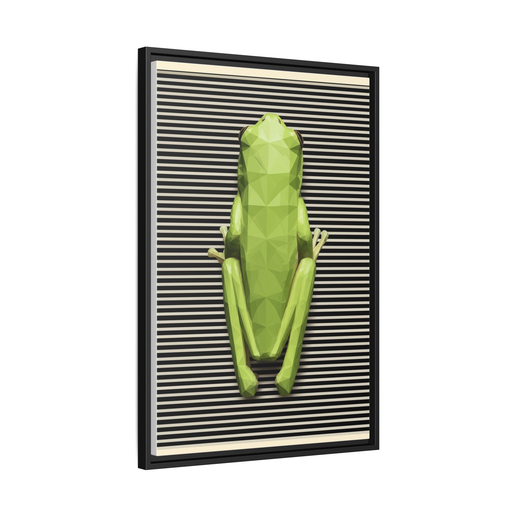 Geometric Amphibian: Low-Poly Frog Design, Digital Art Minimalism   |  Personalized & Custom Orders Available