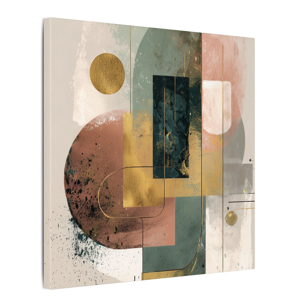 Geometric Harmony: Abstract Composition, Modernist Minimalism, Ethereal Design Layers   |   Custom Orders Accepted