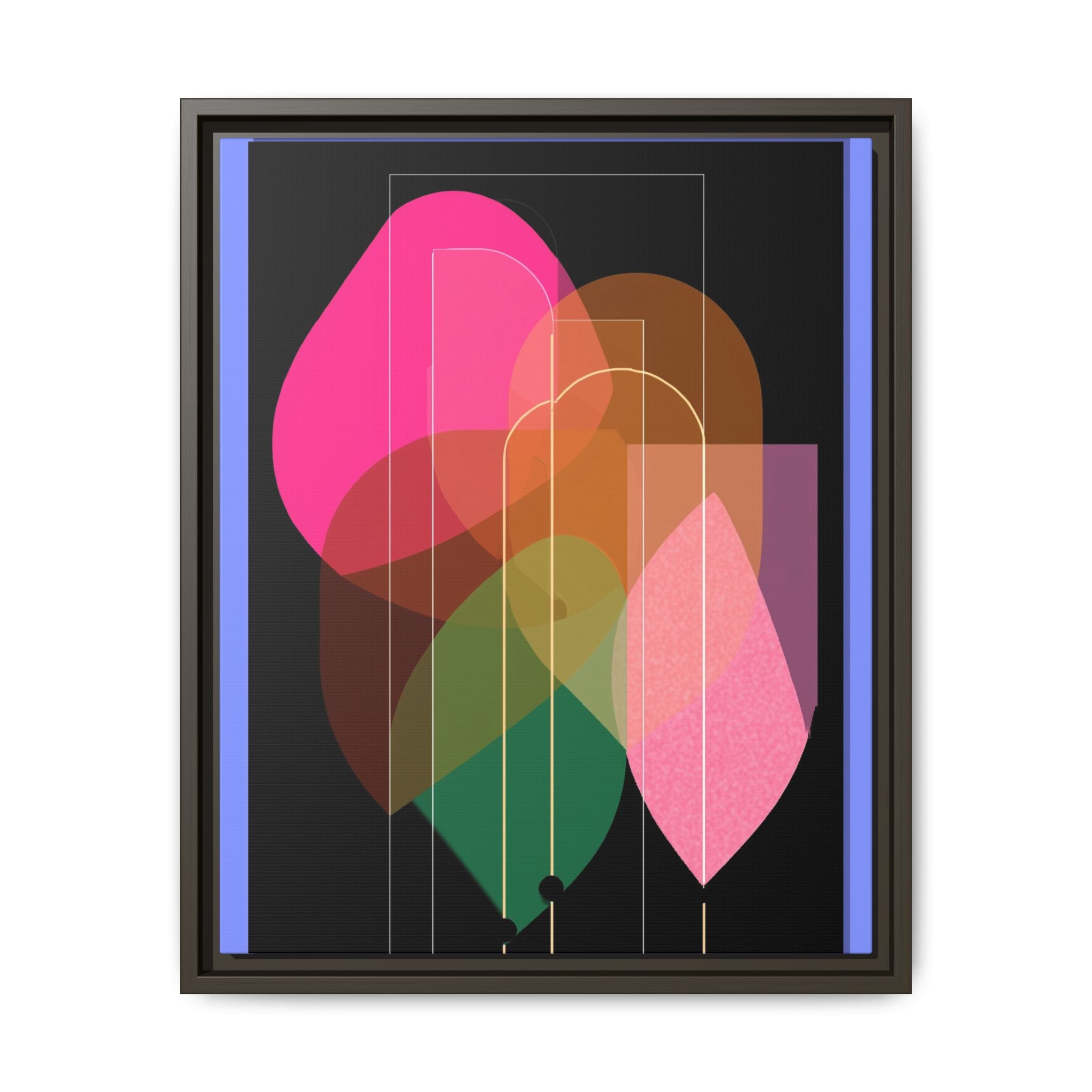 Organic Geometry: Abstract Shape Symphony, Minimalist Color Layers, Contemporary Graphic Design   |   Custom Orders Accepted