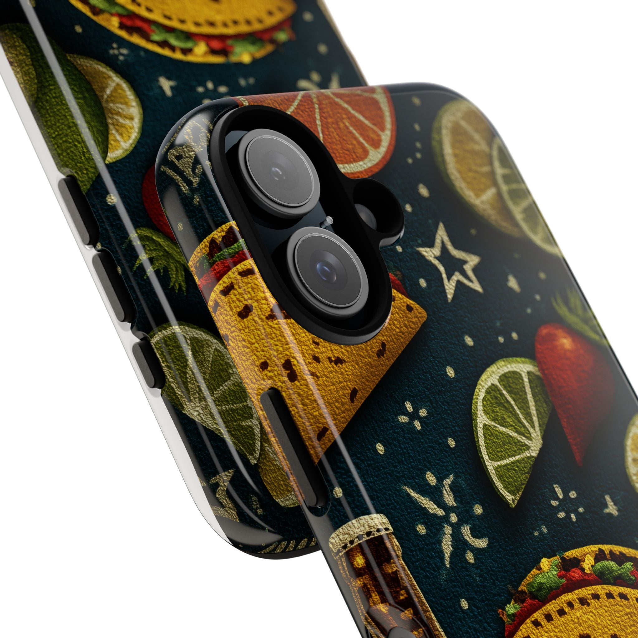 Colorful Mexican Foodie Phone Case - Tough Cases Featuring Tacos, Avocados, Perfect for Food Lovers, Gift for Foodies, Fun