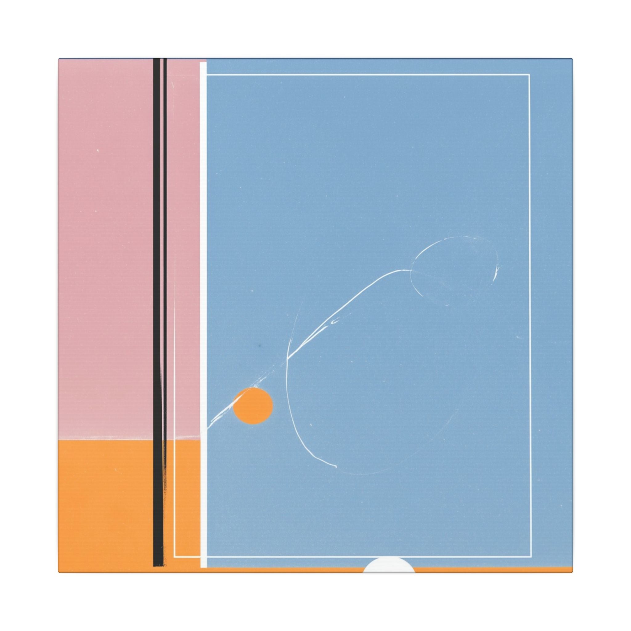 Geometric Harmony: Abstract Minimalist Composition, Modernist Color Fields, Constructivist Design Principles   |   Custom Orders Accepted