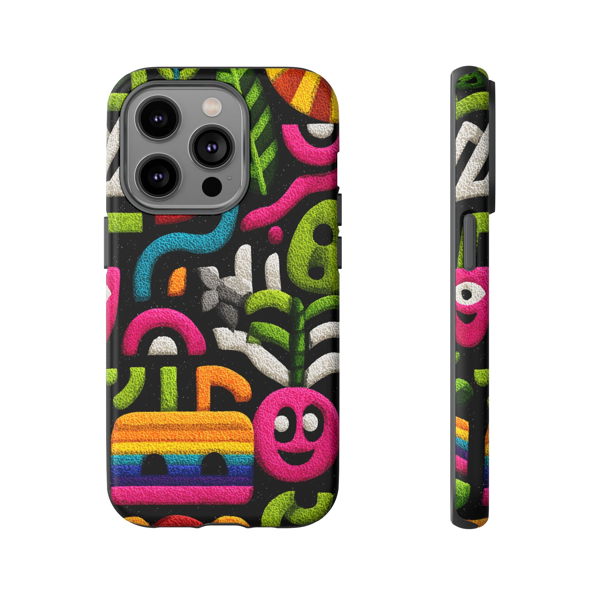 Vibrant Phone Case - Tough Cases | Funky, Colorful, Unique Design for Personalization, Gift, Accessory, Protection, Trendy Style
