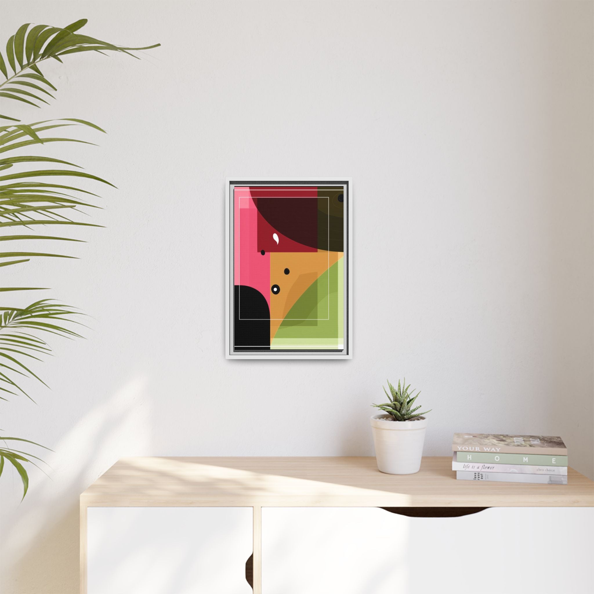 Geometric Convergence: Abstract Modernist Composition, Constructivist Color Blocking, Layered Geometric Design   |   Custom Orders Accepted