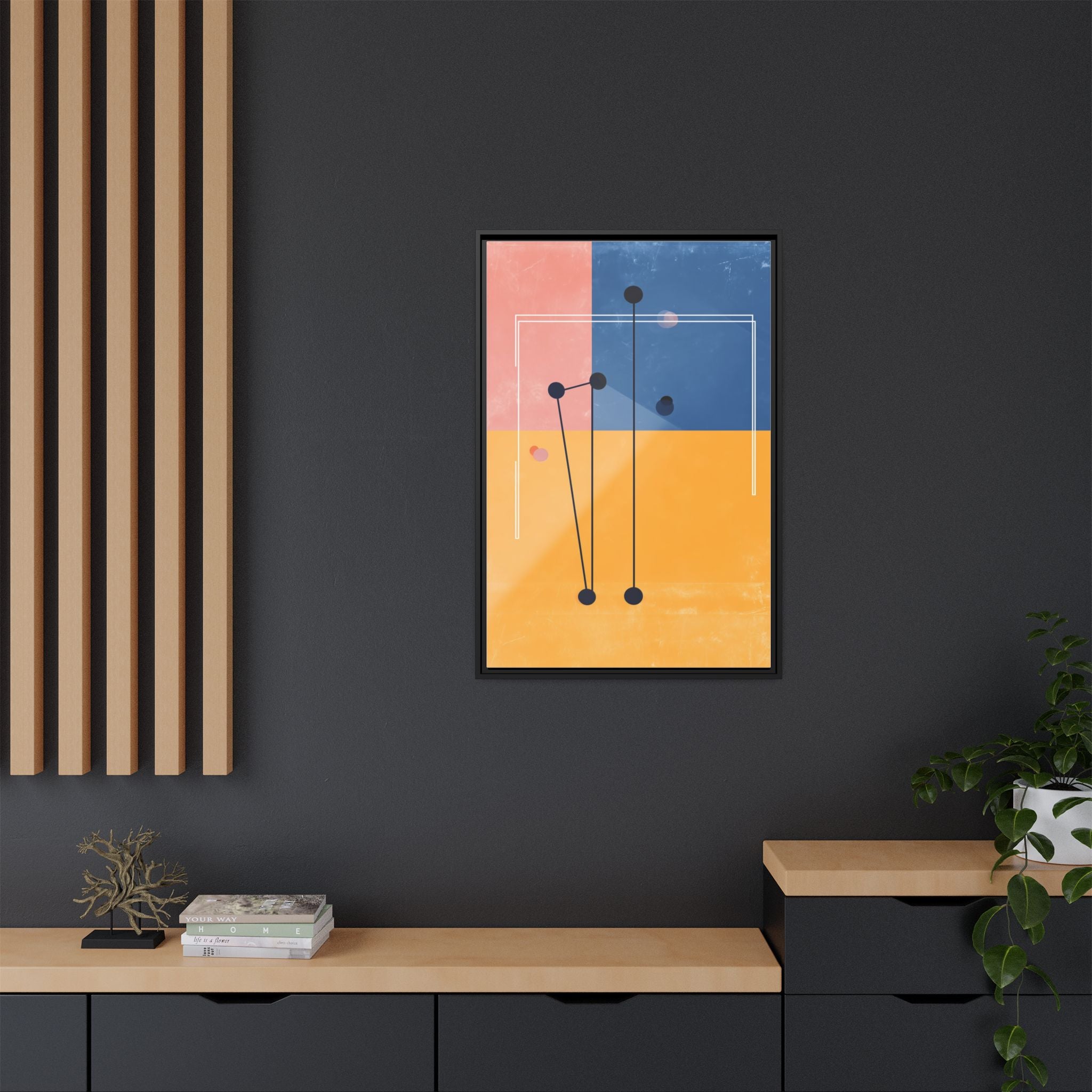 Nexus of Connection: Geometric Abstraction, Modernist Composition, Digital Color Blocks   |   Custom Orders Accepted