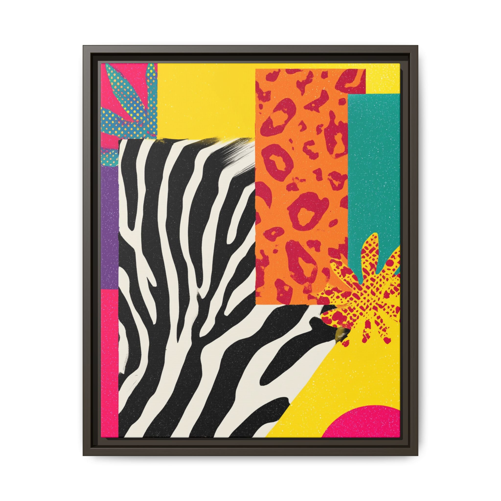 Vibrant Framed Art Print, Colorful Wall Decor, Modern Home Art, Statement Piece for Living Room, Unique Gift, Boho Decor