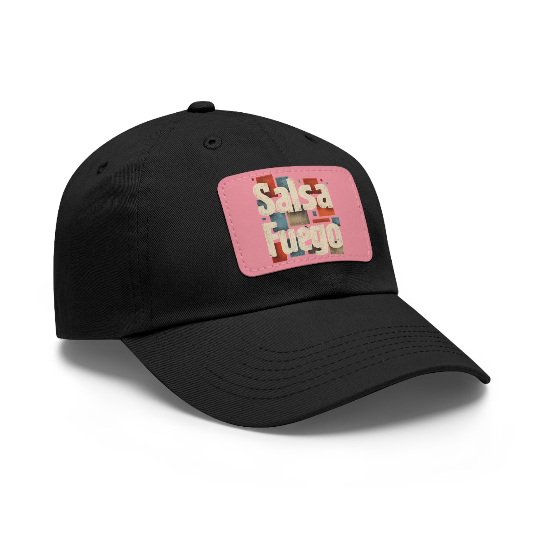Salsa Fuego Geometric Dad Hat with Leather Patch (Rectangle)