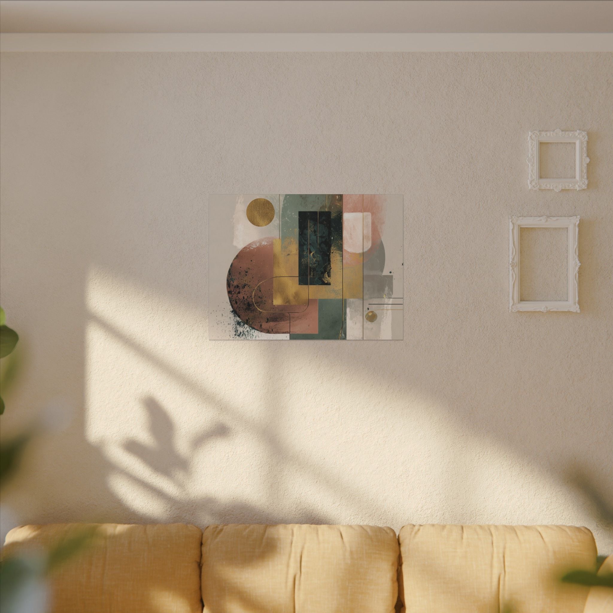 Geometric Harmony: Abstract Composition, Modernist Minimalism, Ethereal Design Layers   |   Custom Orders Accepted