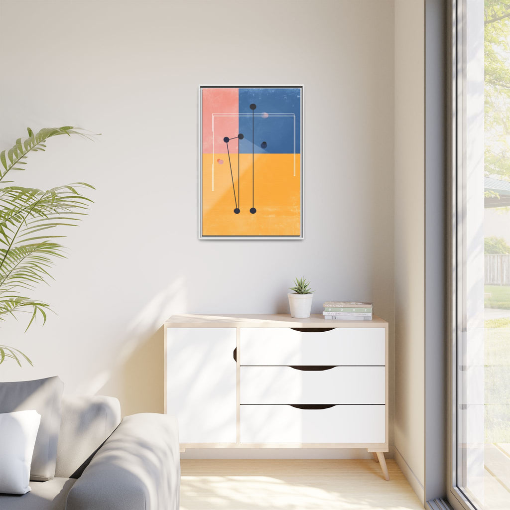 Nexus of Connection: Geometric Abstraction, Modernist Composition, Digital Color Blocks   |   Custom Orders Accepted