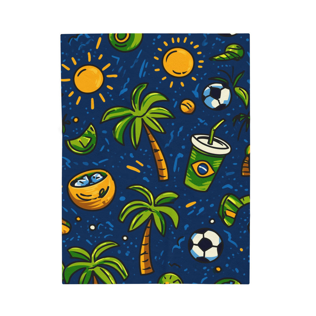Brazilian Summer Jam: Tropical Pattern Play, Soccer & Citrus Vibes   |   Custom Orders Accepted