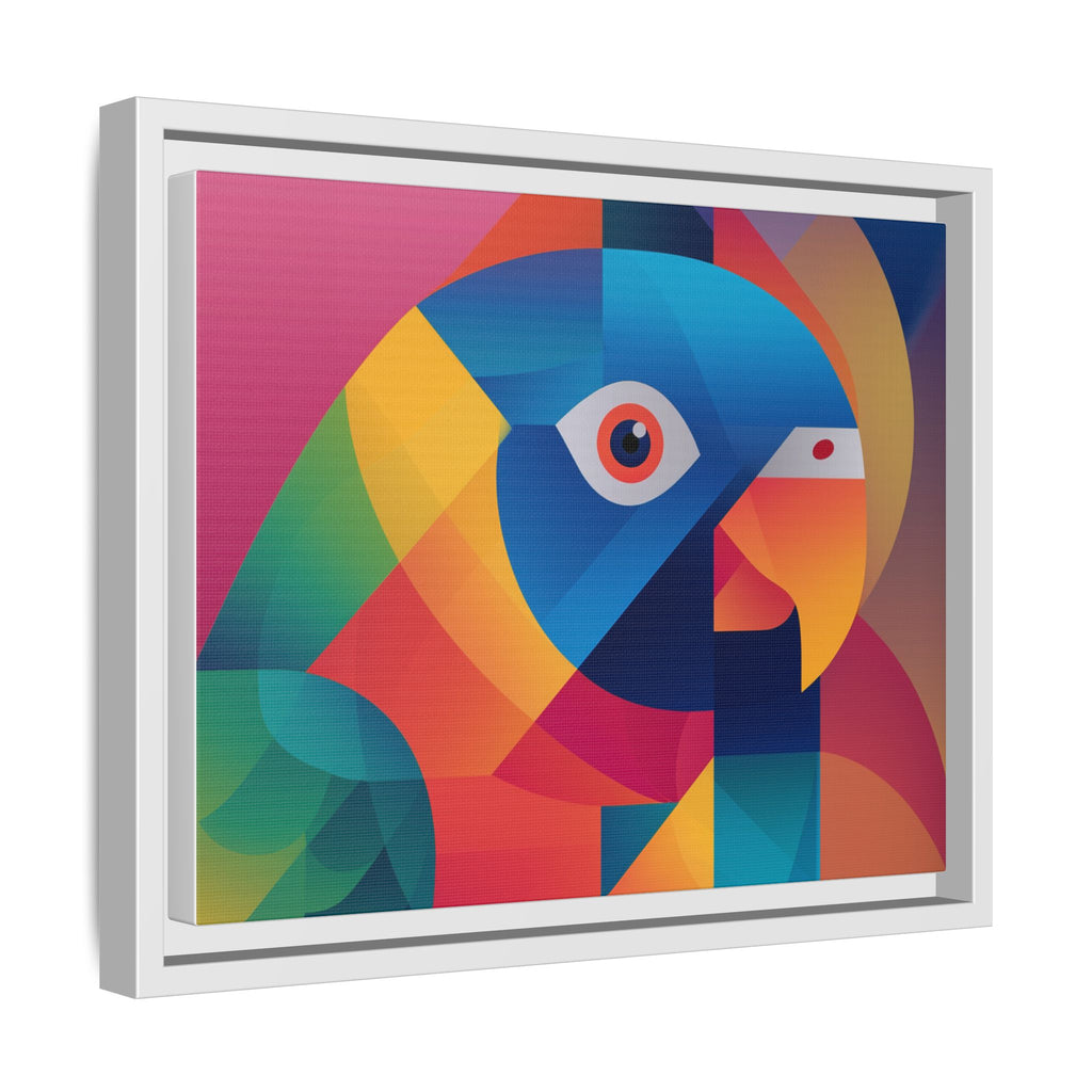 Prismatic Parrot: Cubist Deconstruction, Geometric Color Explosion   |  Personalized & Custom Orders Available
