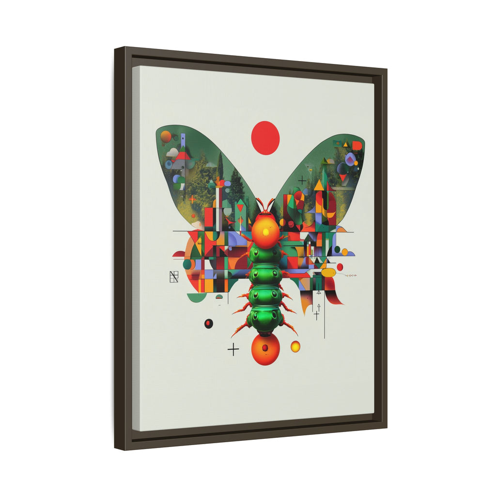 Metamorphic Geometry: Digital Butterfly Architecture, Cubist Nature Transformation   |    Custom Orders Available