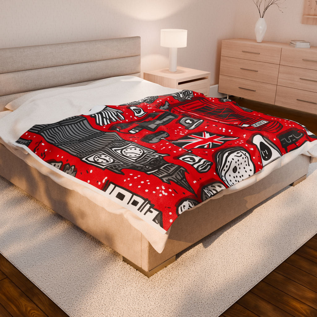 London Pulse: British Icons Collage, Graphic Urban Design   |   Custom Orders Accepted