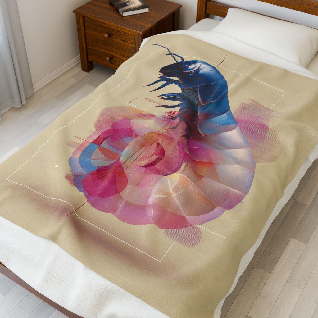 Chromatic Exoskeleton: Digital Beetle Render, Geometric Abstract Composition   |    Custom Orders Available