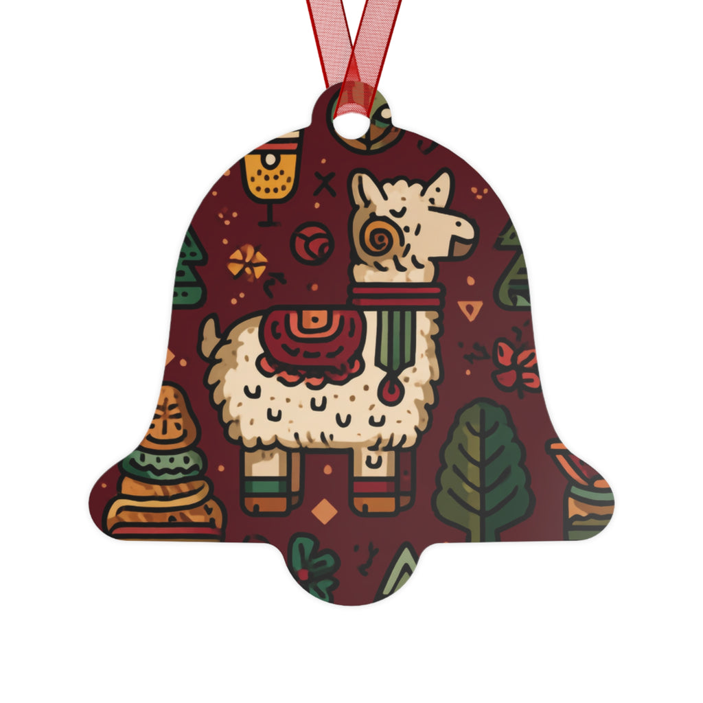 Peruvian Themed Incan Theme Festive Metal Ornaments, Unique Holiday Decorations, Christmas Tree Decor, Personalized Gifts, Charming Keepsake
