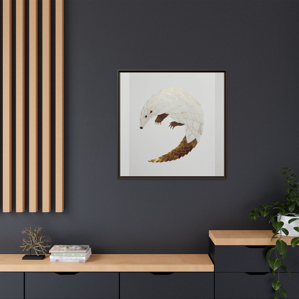 Geometric Hedgehog: Architectural Animal Portrait, Layered Geometric Illustration   |  Personalized & Custom Orders Available