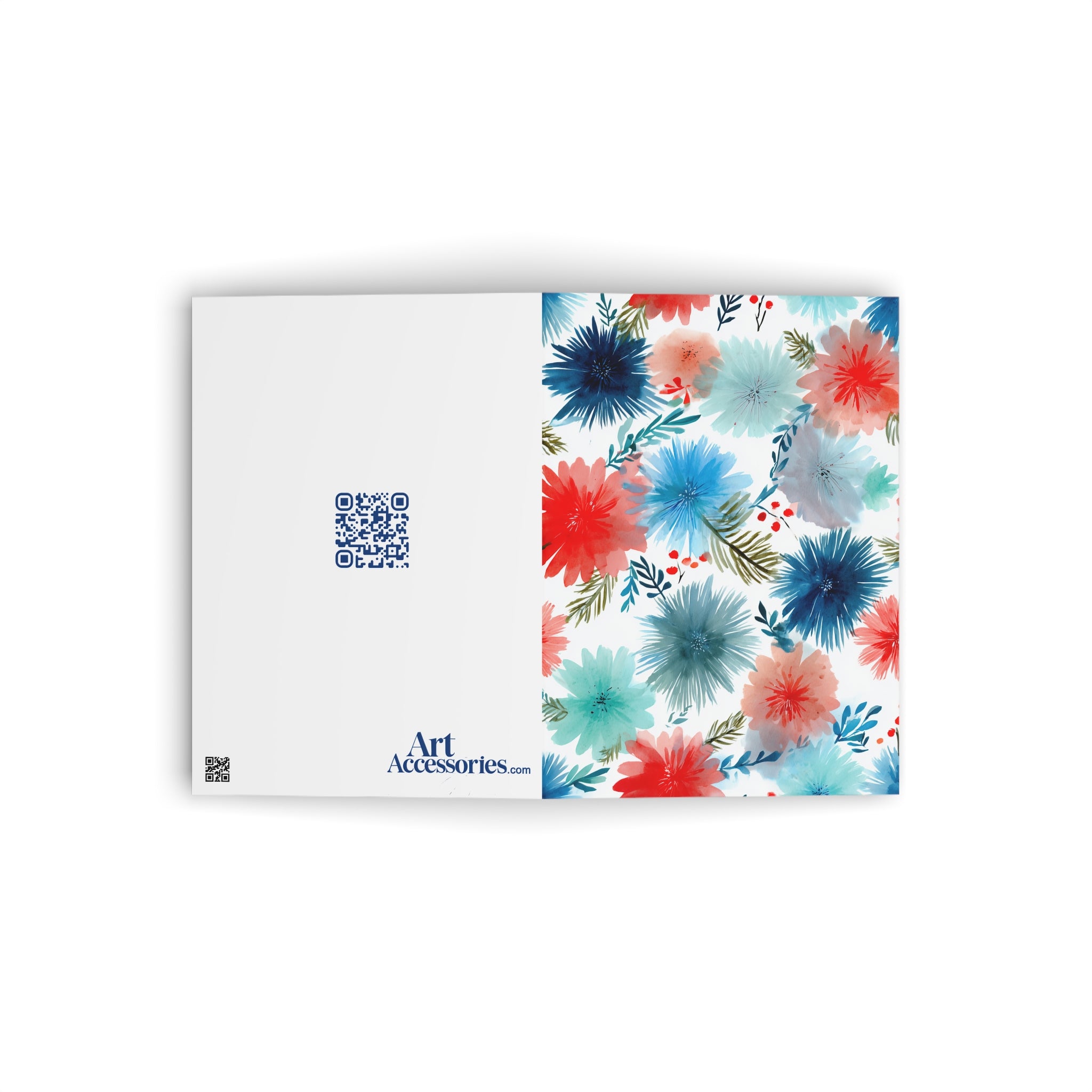 Floral Watercolor Greeting Card