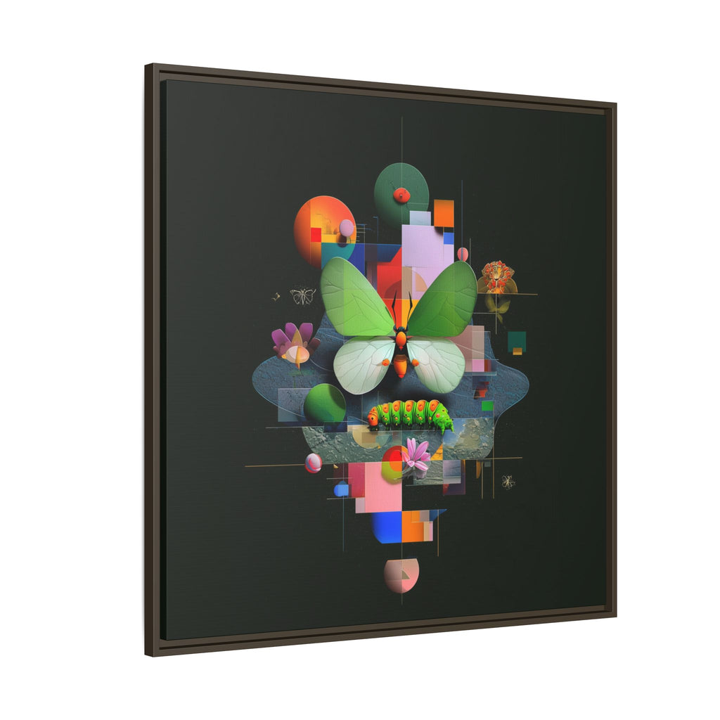 Geometric Metamorphosis: Abstract Nature Composition, Digital Cubist Butterfly Art   |    Custom Orders Available