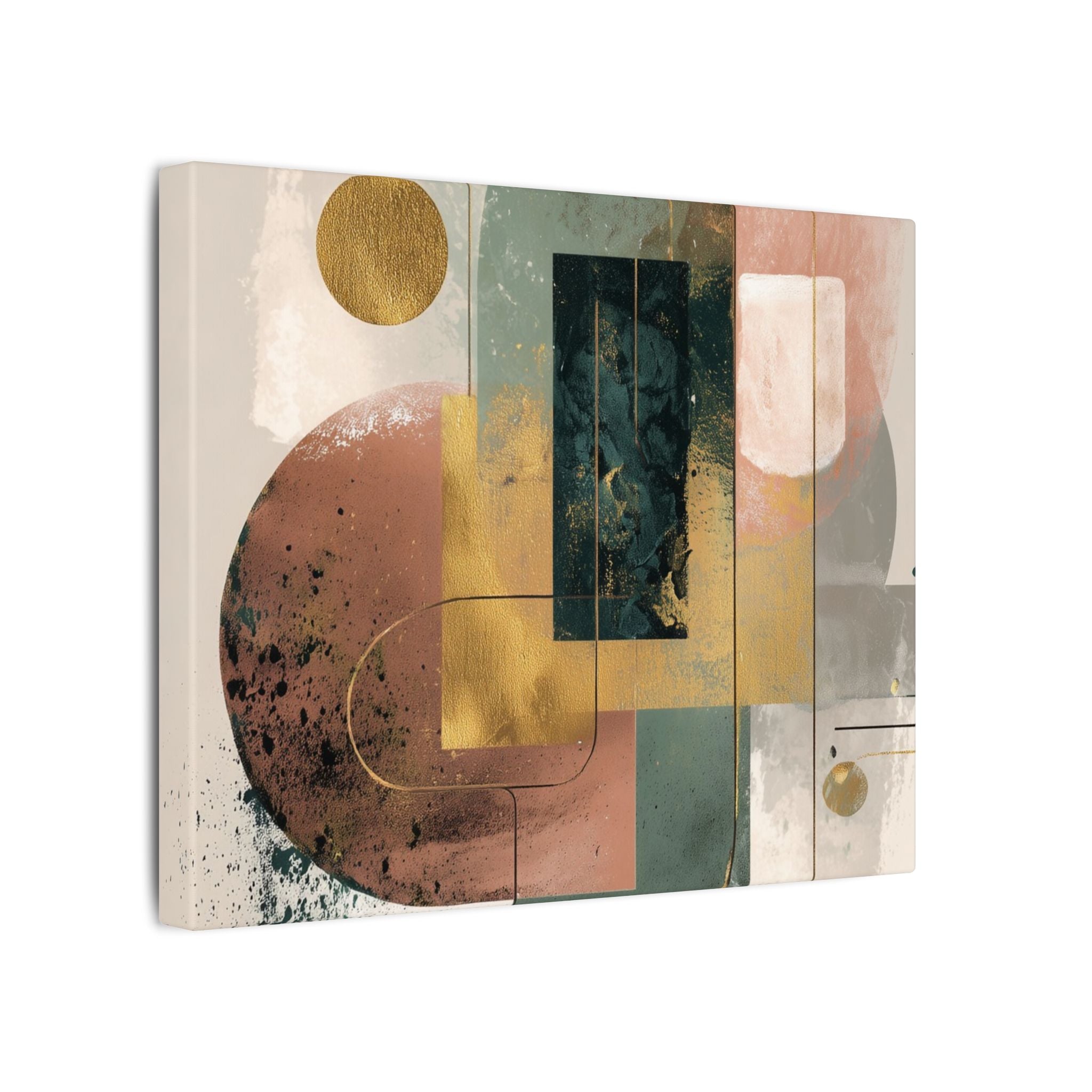 Geometric Harmony: Abstract Composition, Modernist Minimalism, Ethereal Design Layers   |   Custom Orders Accepted