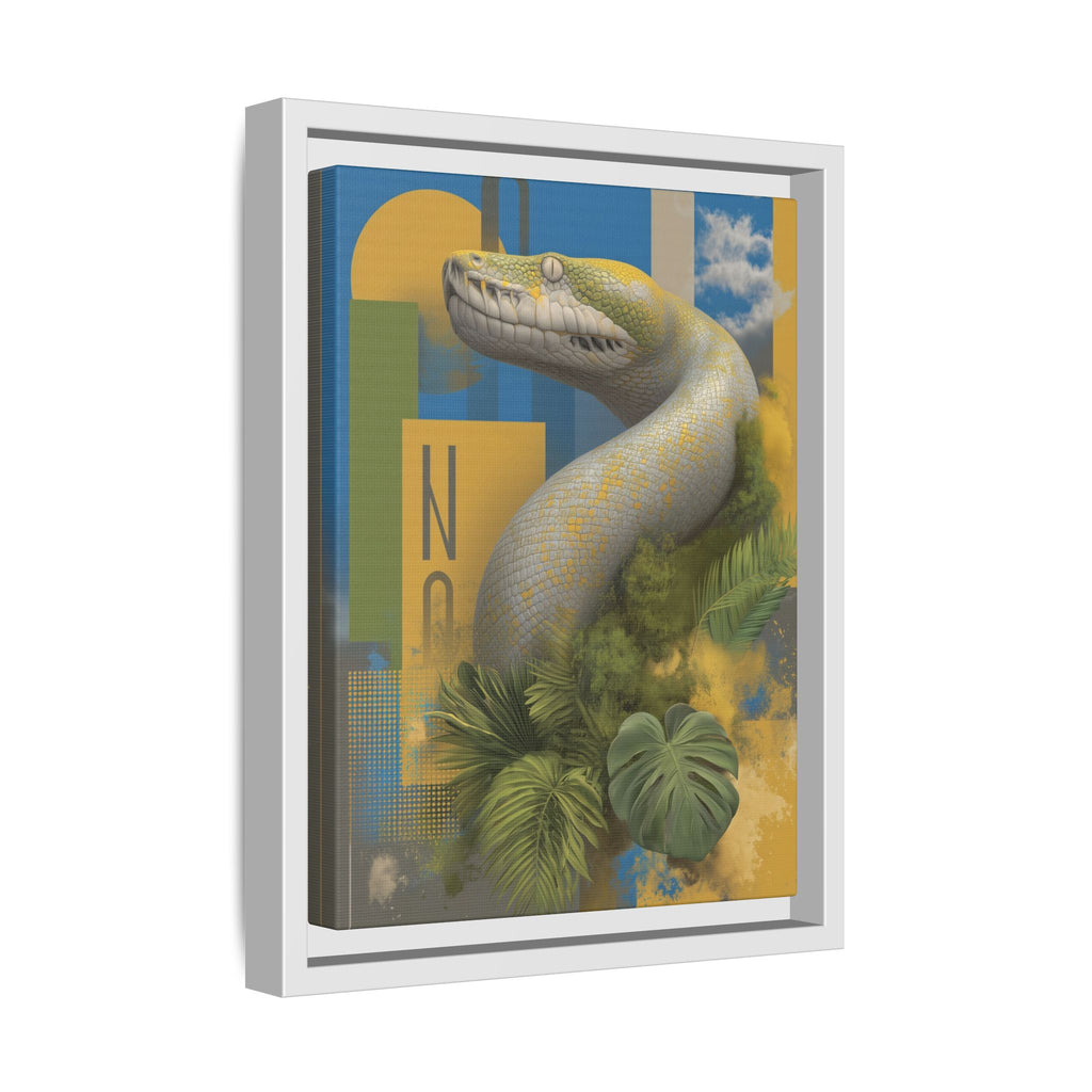 Serpent's Geometry: Tropical Realism, Digital Wildlife Composition   |    Custom Orders Available