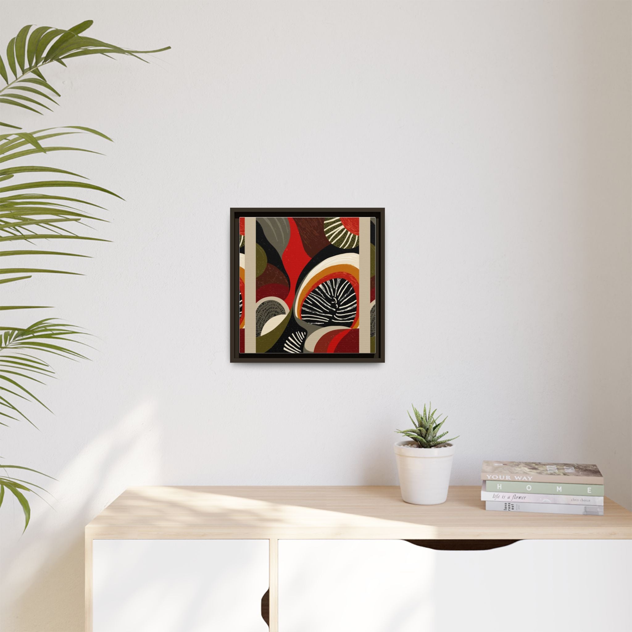 Geometric Rhythm: Abstract Composition, Mid-Century Modern Art, Radial Design Inspiration   |   Custom Orders Accepted