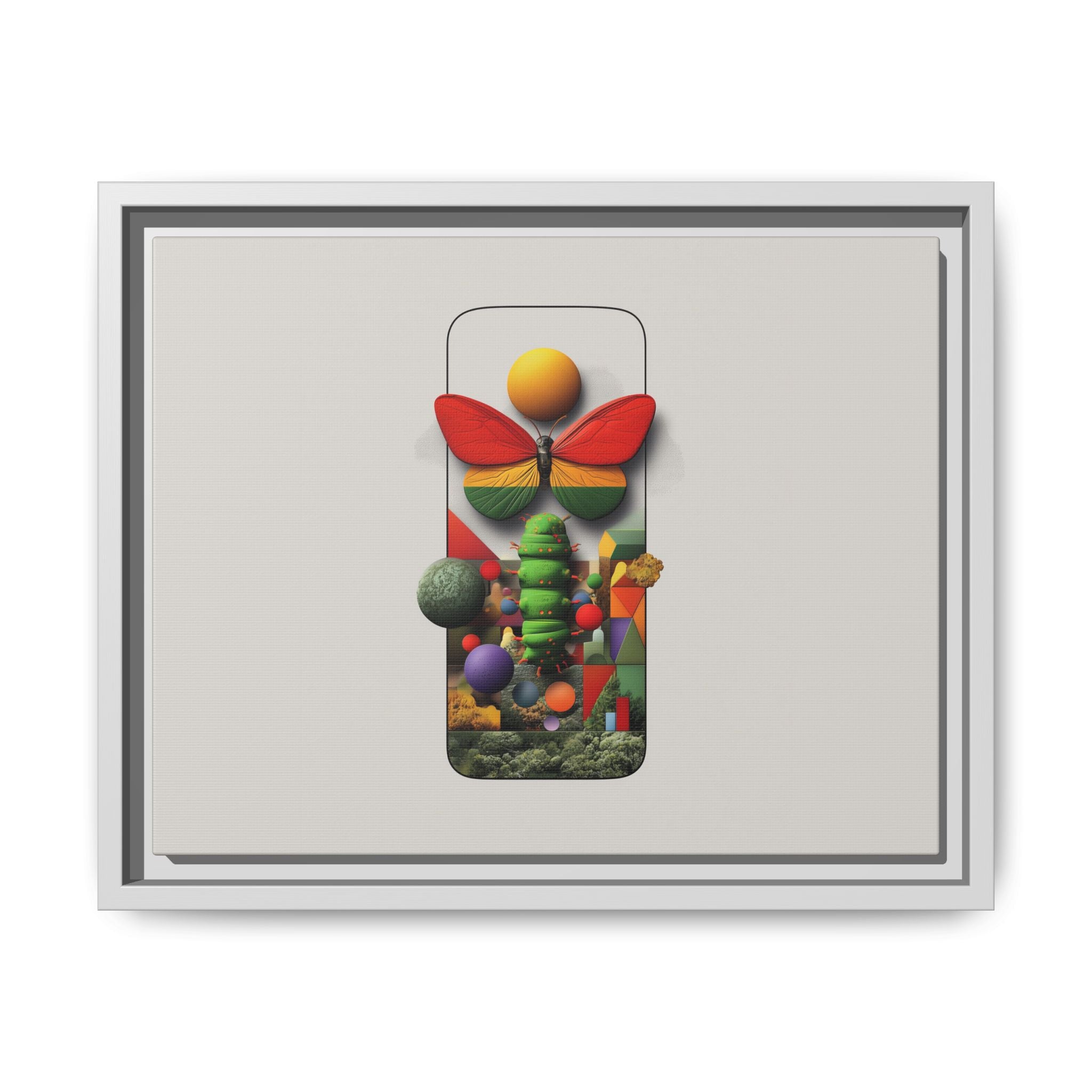 Digital Metamorphosis: Cybernetic Butterfly Realm, Surreal Tech Nature Composition   |    Custom Orders Available