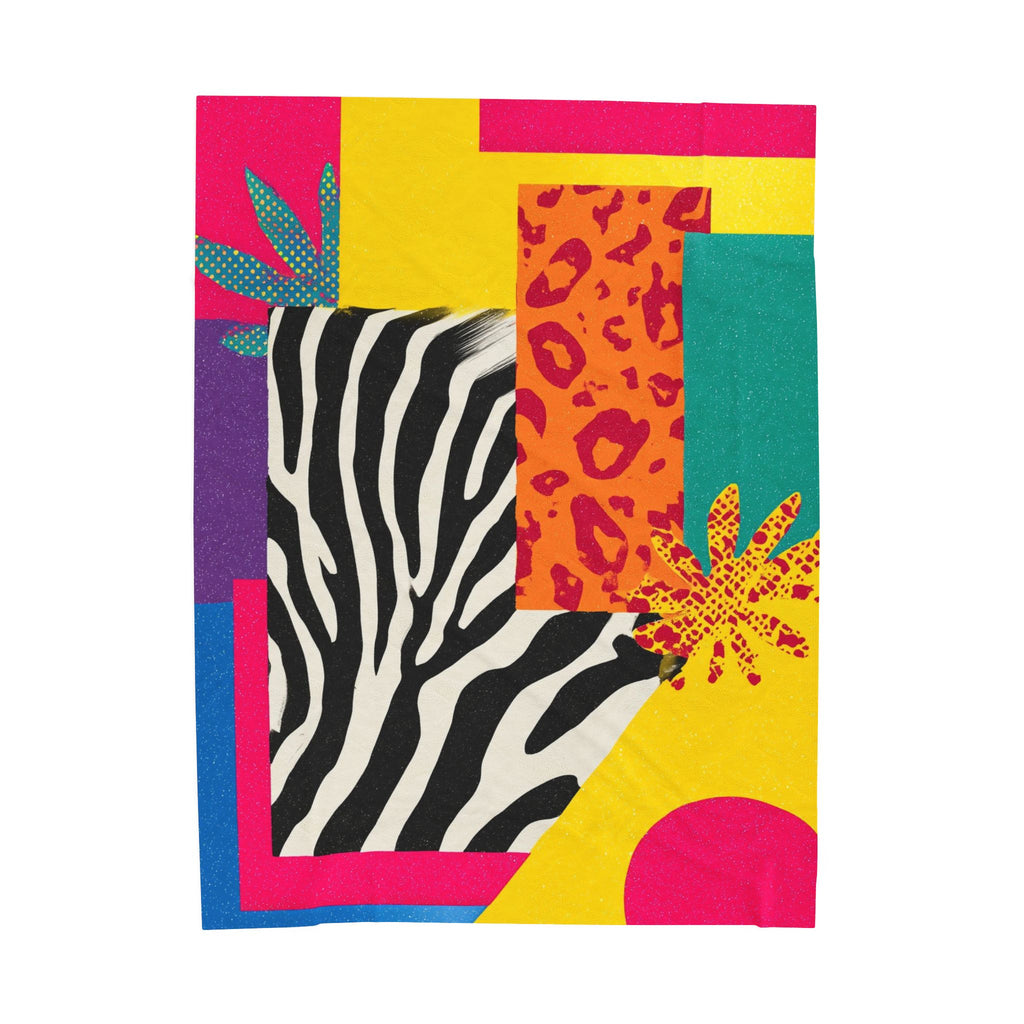 Wild Geometrics: Memphis Design Meets Animal Prints, Pop Art Color Explosion   |    Custom Orders Available