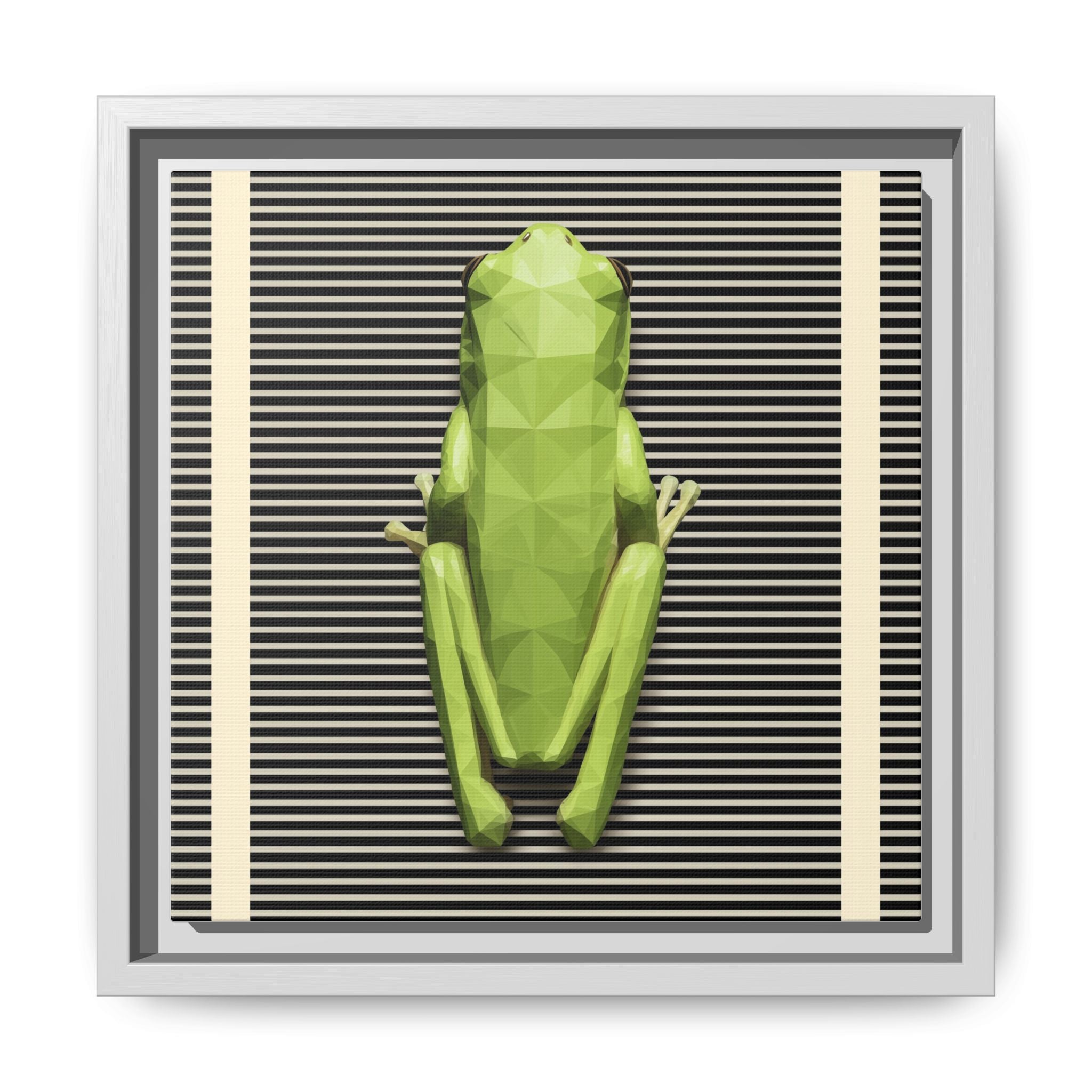 Geometric Amphibian: Low-Poly Frog Design, Digital Art Minimalism   |  Personalized & Custom Orders Available