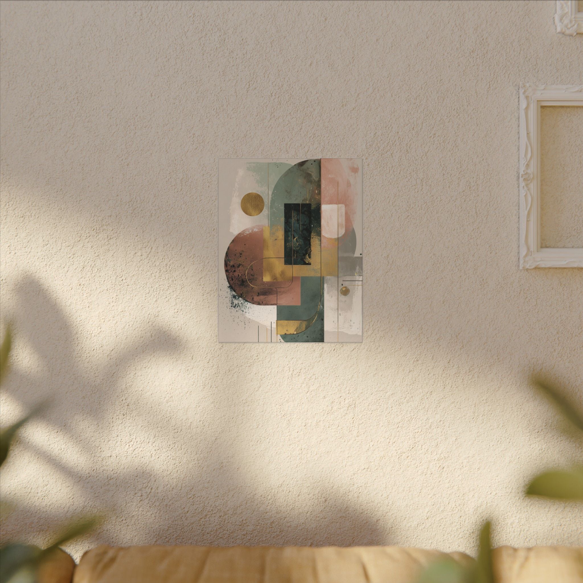 Geometric Harmony: Abstract Composition, Modernist Minimalism, Ethereal Design Layers   |   Custom Orders Accepted